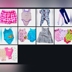 Baby girl bundle 3-6m